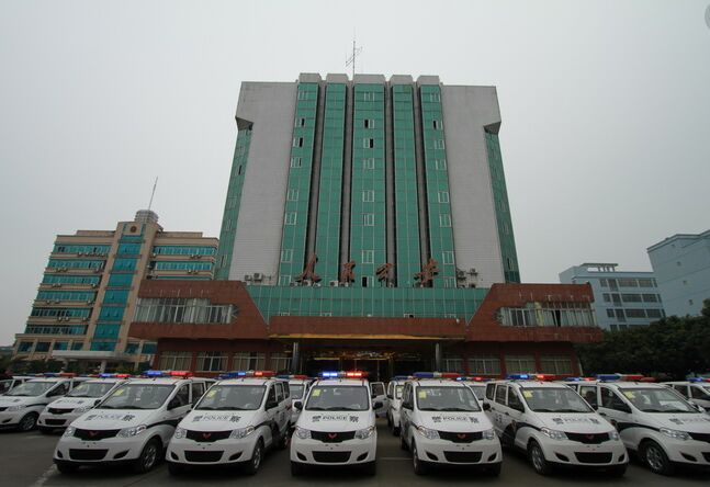 廣西貴港市公安局使用德生訪客系統